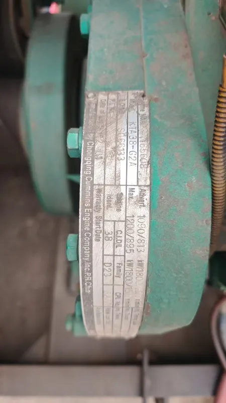 Used Cummins 1000 kVA Diesel Generator - photograph 05