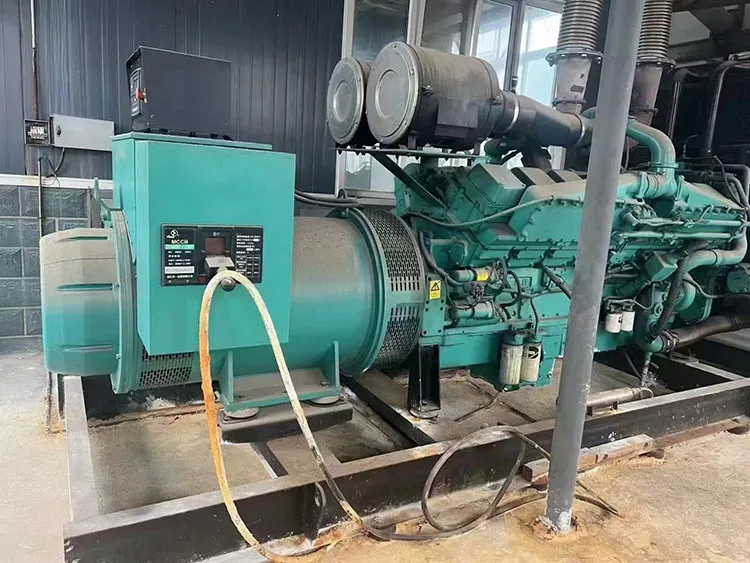 Used Cummins 1250 kVA Diesel Generator - photograph 02