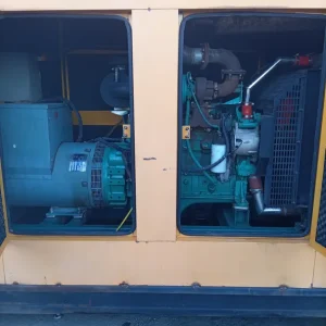 Used Cummins 125 kVA Diesel Generator Silent Type - photograph 01