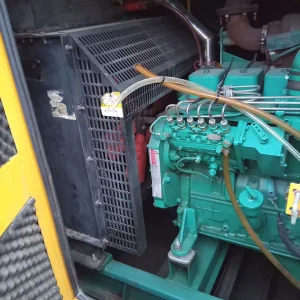 Used Cummins 125 kVA Diesel Generator Silent Type - photograph 01