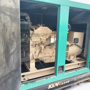 Used Cummins 125 kVA Diesel Generator Silent Type - photograph 01