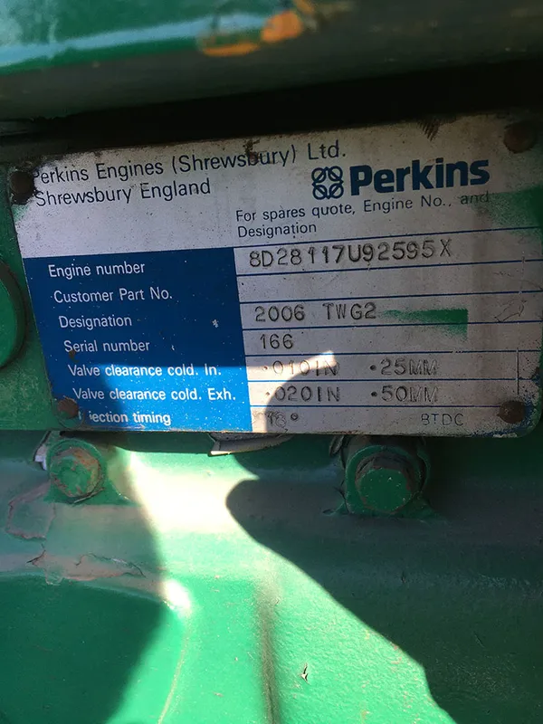 Used Perkins 250 kVA Diesel Generator - photograph 05
